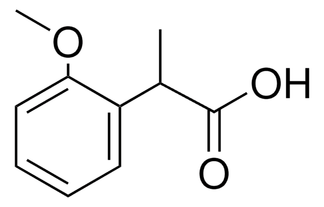 2-(2-METHOXYPHENYL)PROPANOIC ACID structure, CAS 91061-46-0