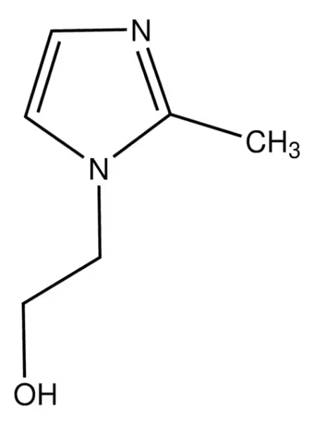 2-(2-METHYL-1H-IMIDAZOL-1-YL)ETHANOL structure, CAS 1615-15-2