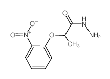 2-(2-NITROPHENOXY)PROPANEHYDRAZIDE structure, CAS 203741-59-7