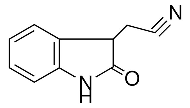 2-(2-OXOINDOLIN-3-YL)ACETONITRILE structure, CAS 54744-66-0