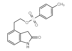2-(2-OXOINDOLIN-4-YL)ETHYL 4-METHYLBENZENESULFONATE structure, CAS 139122-20-6