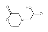 2-(2-OXOMORPHOLINO)ACETIC ACID structure, CAS 302900-65-8