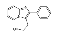 2-(2-PHENYLIMIDAZO[1,2-A]PYRIDIN-3-YL)ETHANAMINE structure, CAS 171346-87-5
