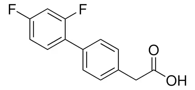 2-(3'-CHLORO-5'-FLUORO-[1,1'-BIPHENYL]-4-YL)ACETIC ACID structure, CAS 1334499-97-6