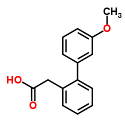 2-(3'-METHOXY-[1,1'-BIPHENYL]-2-YL)ACETIC ACID structure, CAS 108478-56-4