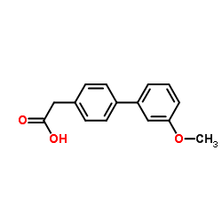2-(3'-METHOXY-[1,1'-BIPHENYL]-4-YL)ACETIC ACID structure, CAS 669713-73-9