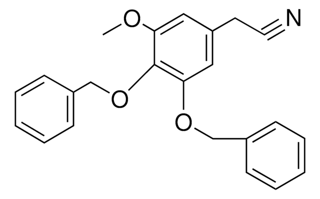 2-(3,4-BIS(BENZYLOXY)PHENYL)ACETONITRILE structure, CAS 1699-60-1