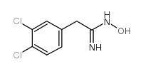 2-(3,4-DICHLOROPHENYL)-N-HYDROXYACETIMIDAMIDE structure, CAS 176860-57-4