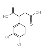 2-(3,4-DICHLOROPHENYL)SUCCINIC ACID structure, CAS 93553-81-2