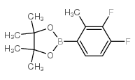 2-(3,4-DIFLUORO-2-METHYLPHENYL)-4,4,5,5-TETRAMETHYL-1,3,2-DIOXABOROLANE structure, CAS 1025707-97-4