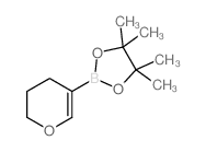 2-(3,4-DIHYDRO-2H-PYRAN-5-YL)-4,4,5,5-TETRAMETHYL-1,3,2-DIOXABOROLANE structure, CAS 1046811-99-7