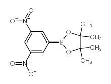 2-(3,5-DINITROPHENYL)-4,4,5,5-TETRAMETHYL-1,3,2-DIOXABOROLANE structure, CAS 428820-95-5
