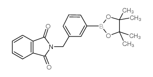 2-(3-(4,4,5,5-TETRAMETHYL-1,3,2-DIOXABOROLAN-2-YL)BENZYL)ISOINDOLINE-1,3-DIONE structure, CAS 214360-75-5