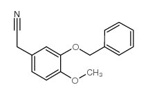 2-(3-(BENZYLOXY)-4-METHOXYPHENYL)ACETONITRILE structure, CAS 1699-39-4