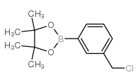 2-(3-(CHLOROMETHYL)PHENYL)-4,4,5,5-TETRAMETHYL-1,3,2-DIOXABOROLANE structure, CAS 1073353-44-2
