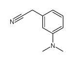 2-(3-(DIMETHYLAMINO)PHENYL)ACETONITRILE structure, CAS 175696-72-7