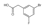 2-(3-BROMO-5-FLUOROPHENYL)ACETIC ACID structure, CAS 202000-99-5