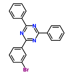 2-(3-BROMOPHENYL)-4,6-DIPHENYL-1,3,5-TRIAZINE structure, CAS 864377-31-1
