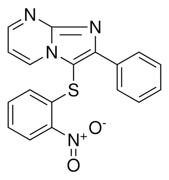 2-(3-BROMOPHENYL)IMIDAZO[1,2-A]PYRIMIDINE structure, CAS 134044-47-6