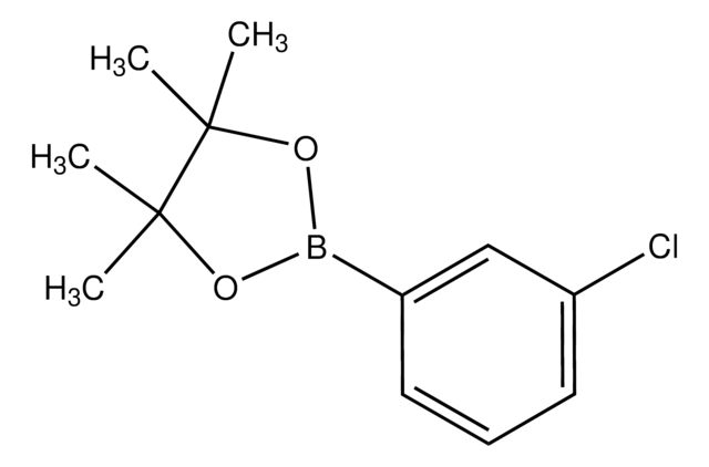 2-(3-CHLOROPHENYL)-4,4,5,5-TETRAMETHYL-1,3,2-DIOXABOROLANE structure, CAS 635305-47-4