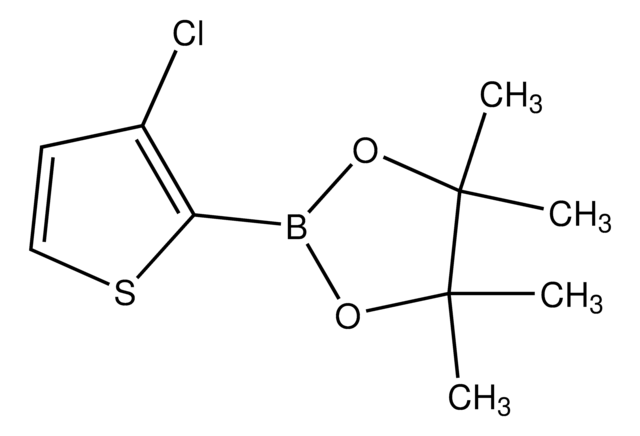 2-(3-CHLOROTHIOPHEN-2-YL)-4,4,5,5-TETRAMETHYL-1,3,2-DIOXABOROLANE structure, CAS 1040281-97-7