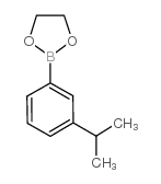 2-(3-ISOPROPYLPHENYL)-1,3,2-DIOXABOROLANE structure, CAS 374537-96-9