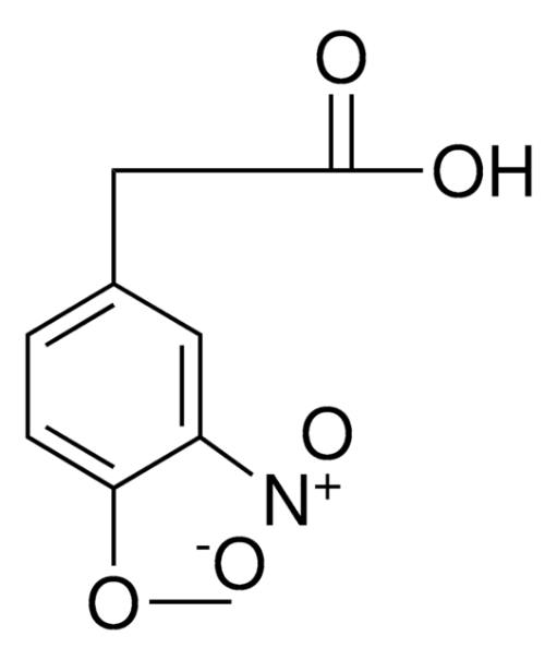 2-(3-METHOXY-4-NITROPHENYL)ACETIC ACID structure, CAS 5803-22-5