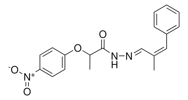 2-(3-METHYL-4-NITROPHENOXY)PROPANEHYDRAZIDE structure, CAS 588681-42-9