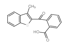 2-(3-METHYLBENZO[B]THIOPHENE-2-CARBONYL)BENZOIC ACID structure, CAS 175203-98-2