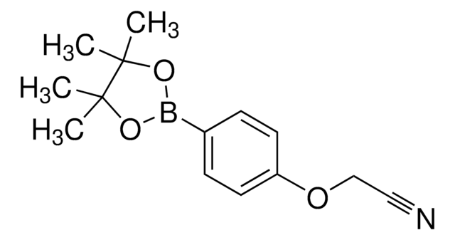 2-(4-(4,4,5,5-TETRAMETHYL-1,3,2-DIOXABOROLAN-2-YL)PHENOXY)ACETONITRILE structure, CAS 475272-13-0