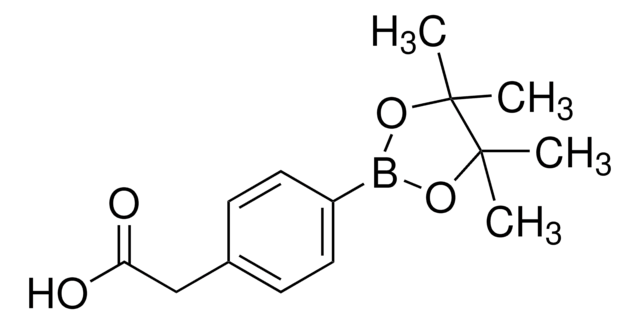 2-(4-(4,4,5,5-TETRAMETHYL-1,3,2-DIOXABOROLAN-2-YL)PHENYL)ACETIC ACID structure, CAS 797755-07-8