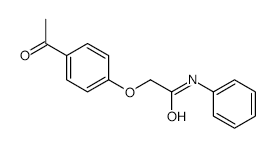 2-(4-ACETYLPHENOXY)-N-PHENYLACETAMIDE structure, CAS 17172-76-8
