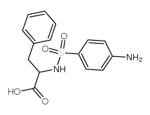 2-(4-AMINOPHENYLSULFONAMIDO)-3-PHENYLPROPANOIC ACID structure, CAS 133978-59-3