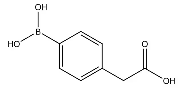 2-(4-BORONOPHENYL)ACETIC ACID structure, CAS 90111-58-3