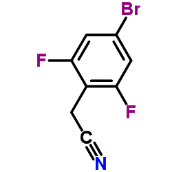 2-(4-BROMO-2,6-DIFLUOROPHENYL)ACETONITRILE structure, CAS 537033-52-6