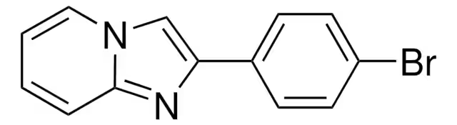 2-(4-BROMOPHENYL)IMIDAZO[1,2-A]PYRAZINE structure, CAS 724743-59-3
