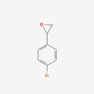 2-(4-BROMOPHENYL)OXIRANE structure, CAS 32017-76-8