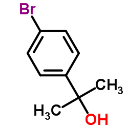 2-(4-BROMOPHENYL)PROPAN-2-OL structure, CAS 2077-19-2