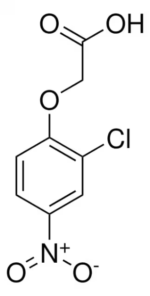 2-(4-CHLORO-2-NITROPHENOXY)ACETIC ACID structure, CAS 21086-49-7