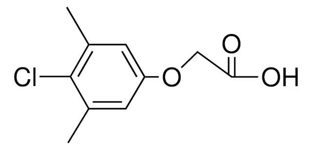 2-(4-CHLORO-3,5-DIMETHYLPHENOXY)ACETIC ACID structure, CAS 19545-95-0