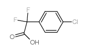 2-(4-CHLOROPHENYL)-2,2-DIFLUOROACETIC ACID structure, CAS 475301-73-6