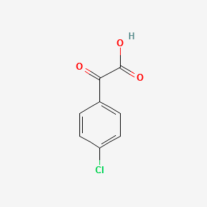 2-(4-CHLOROPHENYL)-2-OXOACETIC ACID structure, CAS 7099-88-9