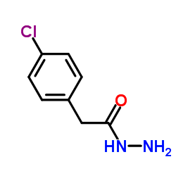 2-(4-CHLOROPHENYL)ACETOHYDRAZIDE structure, CAS 57676-51-4
