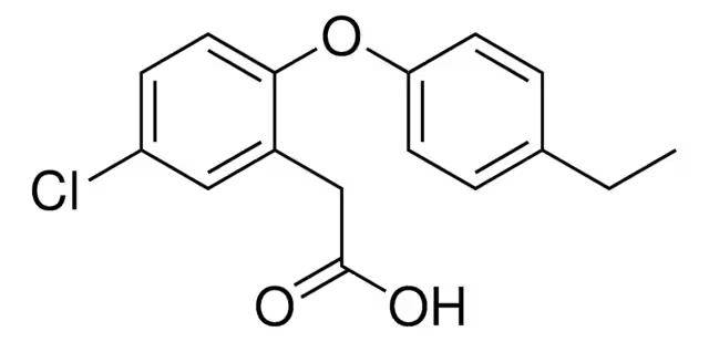 2-(4-ETHYLPHENOXY)-2-METHYLPROPANOIC ACID structure, CAS 17413-77-3