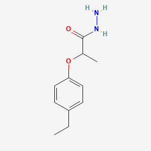 2-(4-ETHYLPHENOXY)PROPANEHYDRAZIDE structure, CAS 669705-42-4