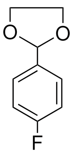 2-(4-FLUOROPHENYL)-1,3-DIOXOLANE structure, CAS 66822-17-1