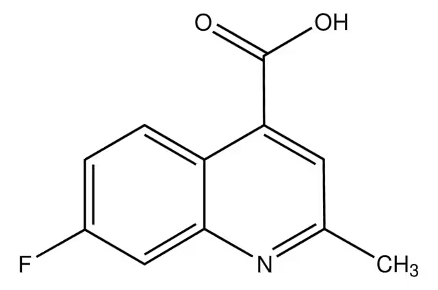 2-(4-HYDROXYPHENYL)-8-METHYLQUINOLINE-4-CARBOXYLIC ACID structure, CAS 669726-20-9