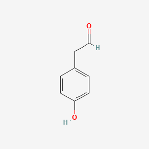 2-(4-HYDROXYPHENYL)ACETALDEHYDE structure, CAS 7339-87-9