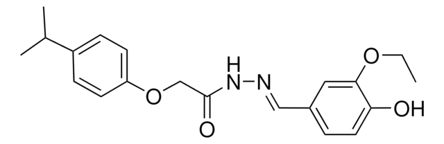 2-(4-ISOPROPYLPHENOXY)ACETOHYDRAZIDE structure, CAS 443905-53-1