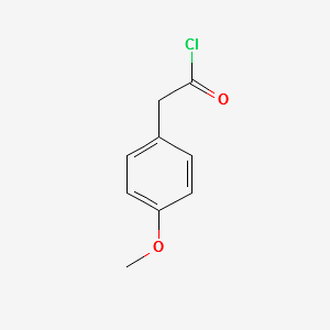 2-(4-METHOXYPHENYL)ACETYL CHLORIDE structure, CAS 4693-91-8